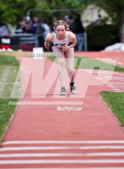 Thumbnail 2 in CHSAA Track & Field 5A Championships (Girls Triple Jump) photogallery.