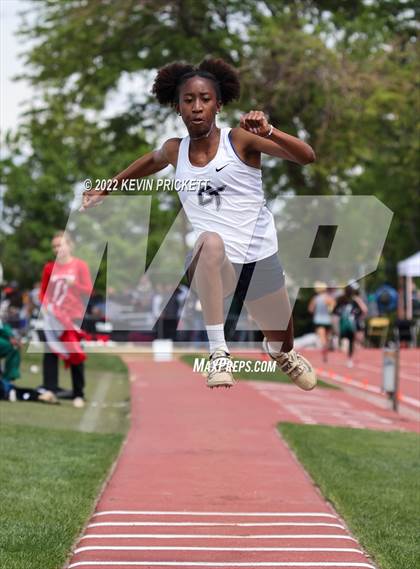 Thumbnail 3 in CHSAA Track & Field 5A Championships (Girls Triple Jump) photogallery.