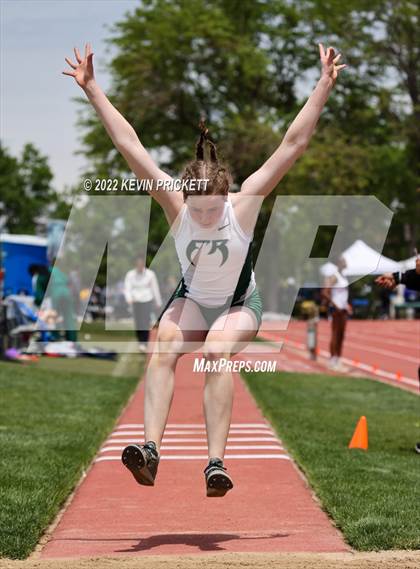 Thumbnail 3 in CHSAA Track & Field 5A Championships (Girls Triple Jump) photogallery.