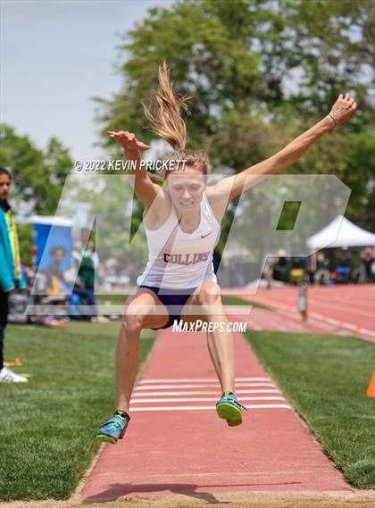 Thumbnail 1 in CHSAA Track & Field 5A Championships (Girls Triple Jump) photogallery.