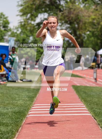 Thumbnail 2 in CHSAA Track & Field 5A Championships (Girls Triple Jump) photogallery.