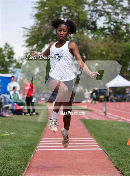 Thumbnail 1 in CHSAA Track & Field 5A Championships (Girls Triple Jump) photogallery.