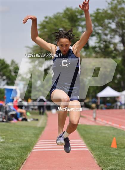 Thumbnail 2 in CHSAA Track & Field 5A Championships (Girls Triple Jump) photogallery.