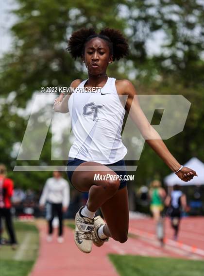 Thumbnail 3 in CHSAA Track & Field 5A Championships (Girls Triple Jump) photogallery.