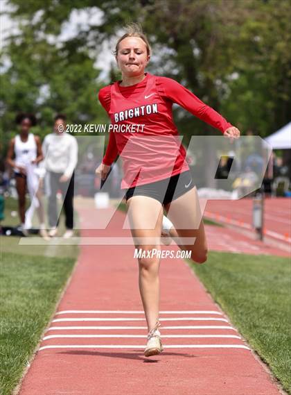 Thumbnail 2 in CHSAA Track & Field 5A Championships (Girls Triple Jump) photogallery.