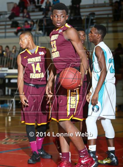 Thumbnail 2 in Mt. Vernon vs Bishop McNally (REB Invitational) photogallery.
