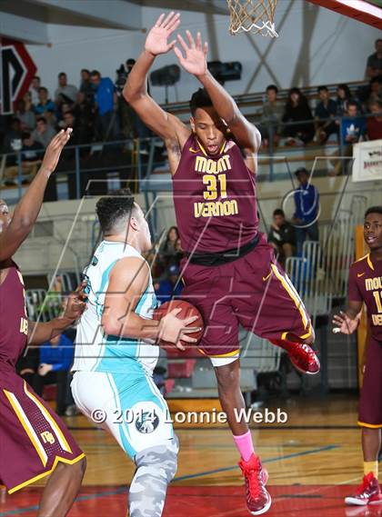 Thumbnail 1 in Mt. Vernon vs Bishop McNally (REB Invitational) photogallery.