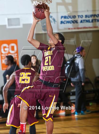 Thumbnail 3 in Mt. Vernon vs Bishop McNally (REB Invitational) photogallery.