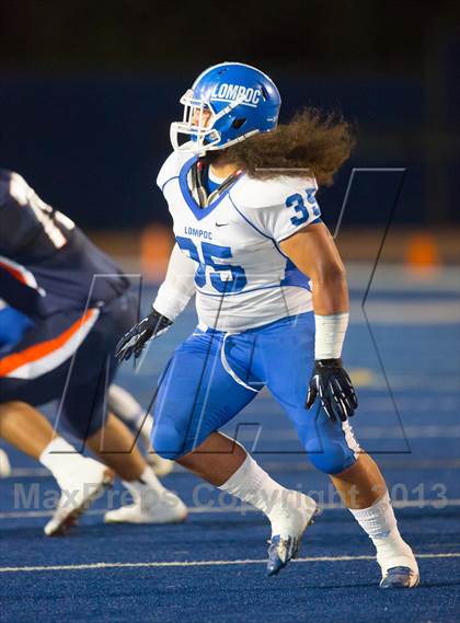 Thumbnail 2 in Lompoc @ Chaminade (CIF SS Semifinal) photogallery.