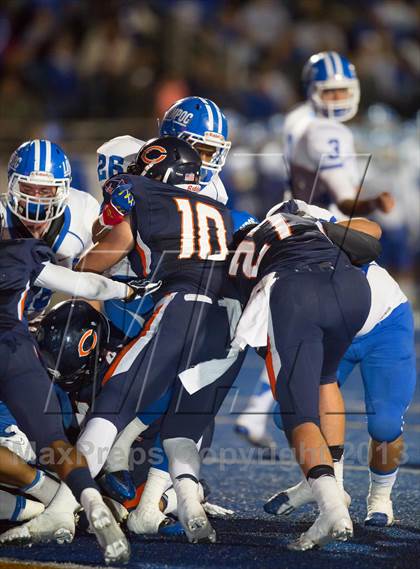Thumbnail 2 in Lompoc @ Chaminade (CIF SS Semifinal) photogallery.