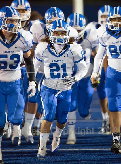 Thumbnail 1 in Lompoc @ Chaminade (CIF SS Semifinal) photogallery.