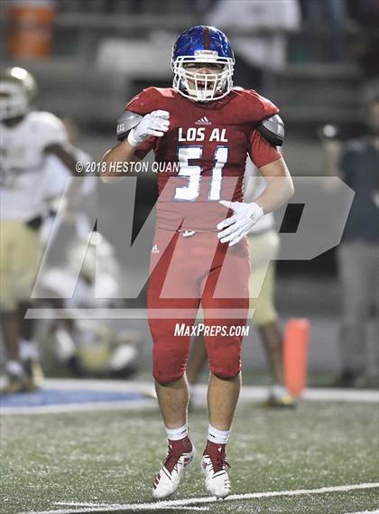Thumbnail 3 in Long Beach Poly vs. Los Alamitos photogallery.