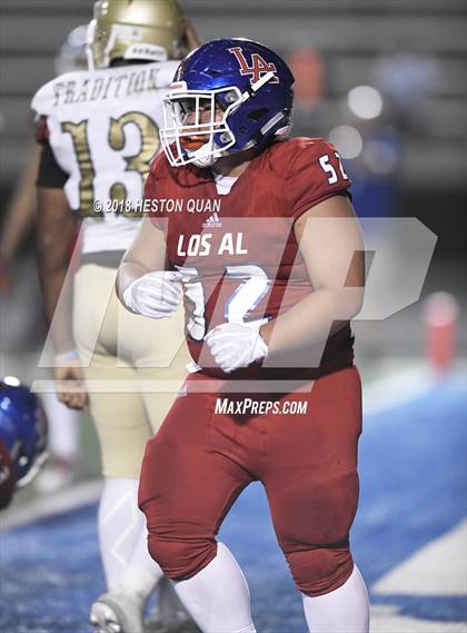 Thumbnail 3 in Long Beach Poly vs. Los Alamitos photogallery.