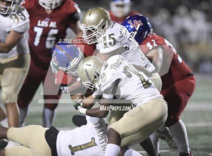 Thumbnail 2 in Long Beach Poly vs. Los Alamitos photogallery.