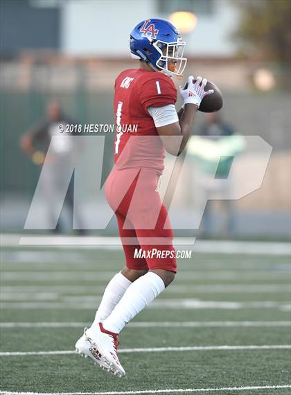 Thumbnail 2 in Long Beach Poly vs. Los Alamitos photogallery.