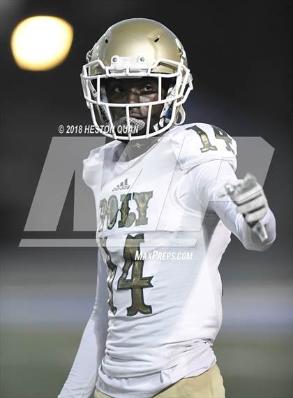 Thumbnail 3 in Long Beach Poly vs. Los Alamitos photogallery.