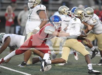 Thumbnail 2 in Long Beach Poly vs. Los Alamitos photogallery.