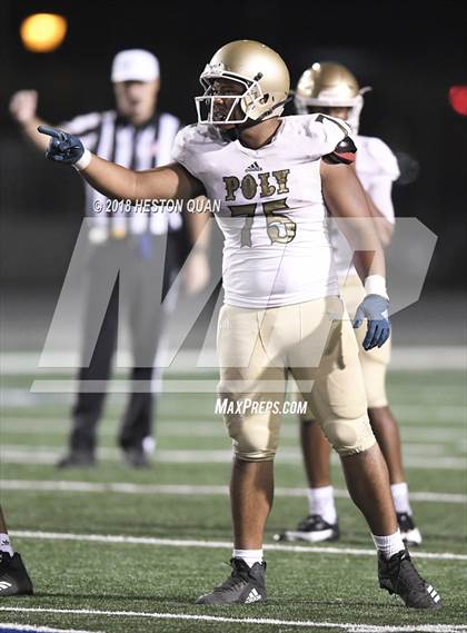 Thumbnail 2 in Long Beach Poly vs. Los Alamitos photogallery.