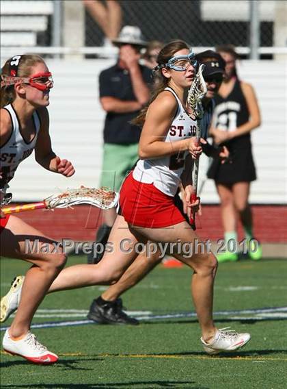 Thumbnail 2 in St. John's vs Cedar Park (TGHSLL D1 Quarterfinals) photogallery.