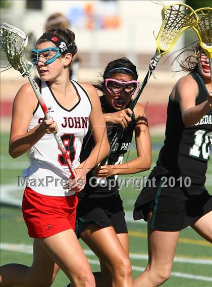 Thumbnail 3 in St. John's vs Cedar Park (TGHSLL D1 Quarterfinals) photogallery.