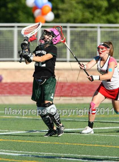 Thumbnail 1 in St. John's vs Cedar Park (TGHSLL D1 Quarterfinals) photogallery.