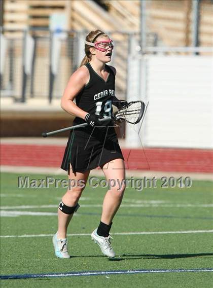 Thumbnail 1 in St. John's vs Cedar Park (TGHSLL D1 Quarterfinals) photogallery.
