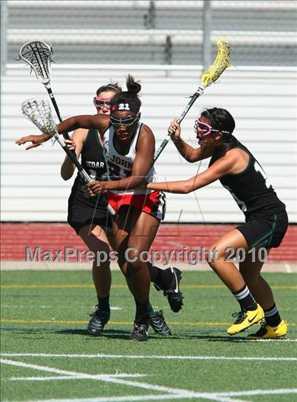 Thumbnail 1 in St. John's vs Cedar Park (TGHSLL D1 Quarterfinals) photogallery.