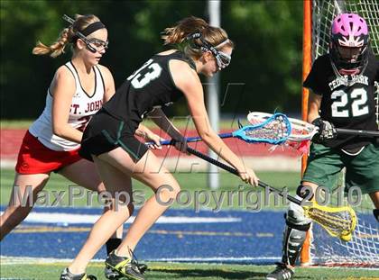 Thumbnail 2 in St. John's vs Cedar Park (TGHSLL D1 Quarterfinals) photogallery.
