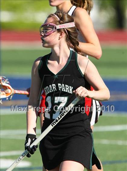 Thumbnail 2 in St. John's vs Cedar Park (TGHSLL D1 Quarterfinals) photogallery.