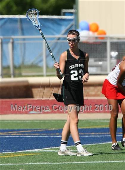 Thumbnail 2 in St. John's vs Cedar Park (TGHSLL D1 Quarterfinals) photogallery.