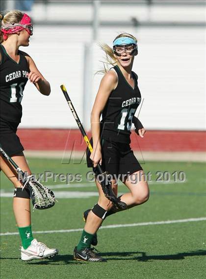 Thumbnail 1 in St. John's vs Cedar Park (TGHSLL D1 Quarterfinals) photogallery.