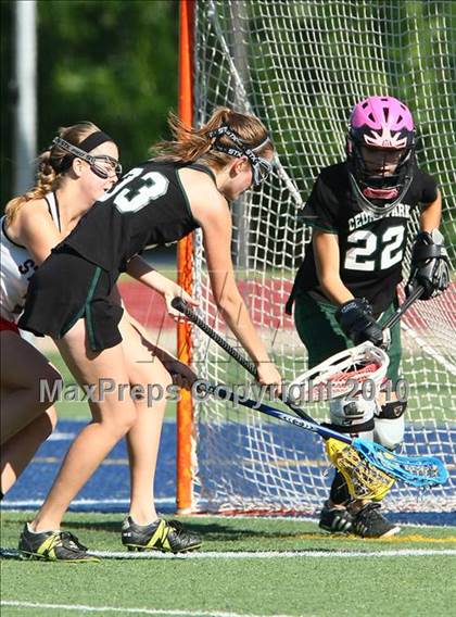 Thumbnail 2 in St. John's vs Cedar Park (TGHSLL D1 Quarterfinals) photogallery.