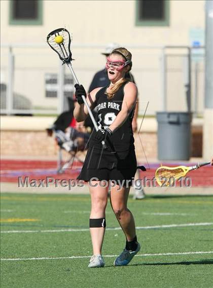 Thumbnail 1 in St. John's vs Cedar Park (TGHSLL D1 Quarterfinals) photogallery.