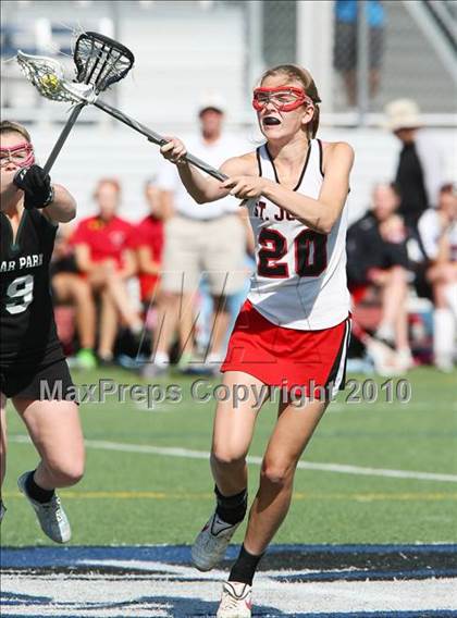 Thumbnail 2 in St. John's vs Cedar Park (TGHSLL D1 Quarterfinals) photogallery.