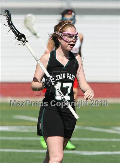 Thumbnail 2 in St. John's vs Cedar Park (TGHSLL D1 Quarterfinals) photogallery.