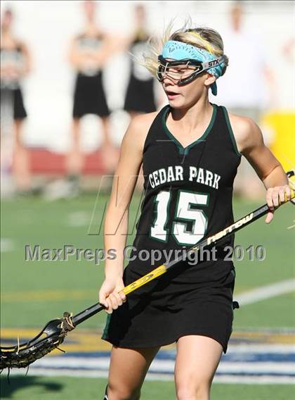 Thumbnail 2 in St. John's vs Cedar Park (TGHSLL D1 Quarterfinals) photogallery.