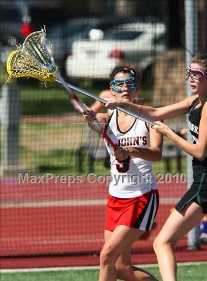 Thumbnail 3 in St. John's vs Cedar Park (TGHSLL D1 Quarterfinals) photogallery.
