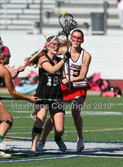 Thumbnail 1 in St. John's vs Cedar Park (TGHSLL D1 Quarterfinals) photogallery.