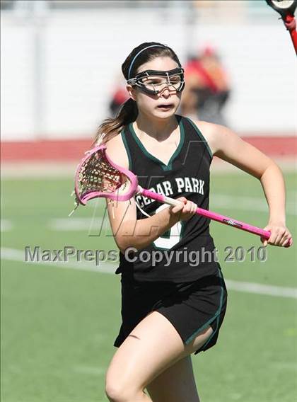 Thumbnail 1 in St. John's vs Cedar Park (TGHSLL D1 Quarterfinals) photogallery.