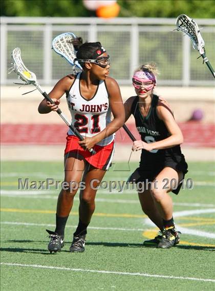 Thumbnail 3 in St. John's vs Cedar Park (TGHSLL D1 Quarterfinals) photogallery.