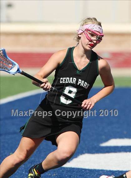 Thumbnail 3 in St. John's vs Cedar Park (TGHSLL D1 Quarterfinals) photogallery.