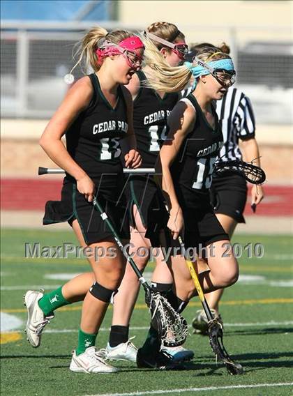 Thumbnail 3 in St. John's vs Cedar Park (TGHSLL D1 Quarterfinals) photogallery.