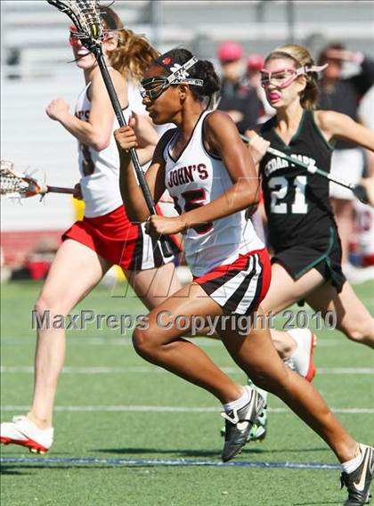 Thumbnail 1 in St. John's vs Cedar Park (TGHSLL D1 Quarterfinals) photogallery.
