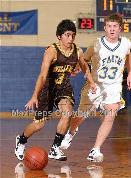 Thumbnail 2 in Williams vs. Faith Christian (Irene Wells Memorial Invitational) photogallery.