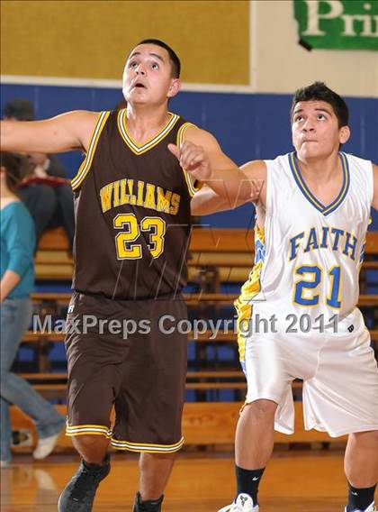 Thumbnail 2 in Williams vs. Faith Christian (Irene Wells Memorial Invitational) photogallery.