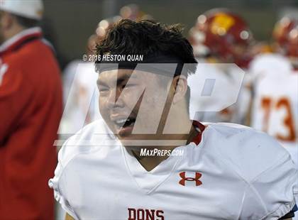Thumbnail 3 in Cathedral Catholic vs. St. Mary's (CIF State Division 1AA Final) photogallery.