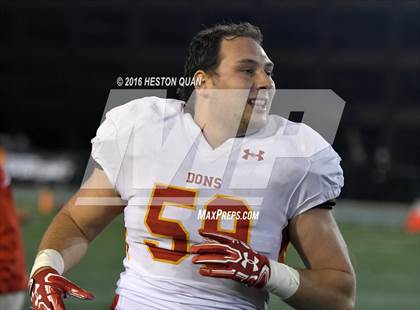 Thumbnail 1 in Cathedral Catholic vs. St. Mary's (CIF State Division 1AA Final) photogallery.