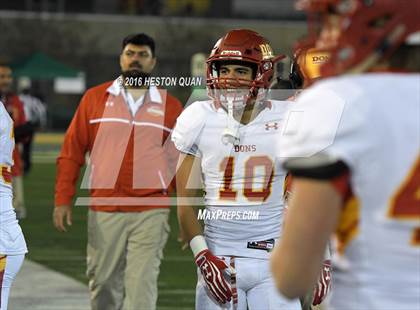 Thumbnail 2 in Cathedral Catholic vs. St. Mary's (CIF State Division 1AA Final) photogallery.