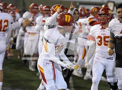 Thumbnail 1 in Cathedral Catholic vs. St. Mary's (CIF State Division 1AA Final) photogallery.