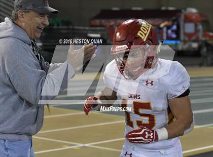 Thumbnail 1 in Cathedral Catholic vs. St. Mary's (CIF State Division 1AA Final) photogallery.